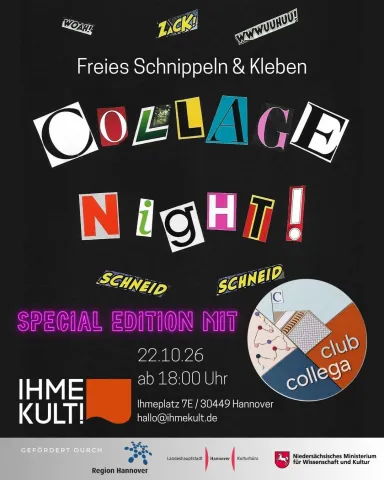 Collage Night x Club Collega